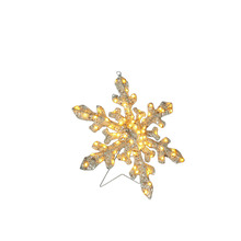Snöflinga LED Amber 40 cm Konstsmide
